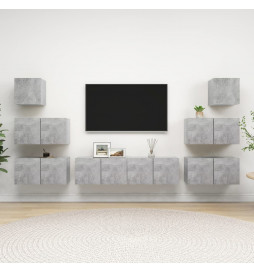 Ensemble de meuble TV 8 pcs...