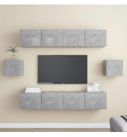 Ensemble de meuble TV 6 pcs...