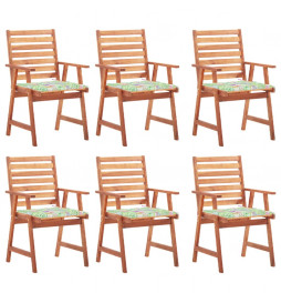 Chaises à dîner d'extérieur...