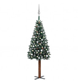 Sapin de Noël mince et LED...