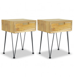 Tables de chevet 2 pcs...