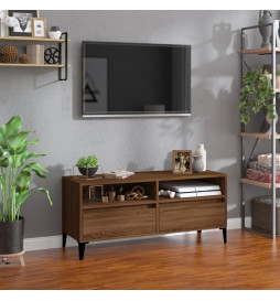 Meuble TV chêne marron...