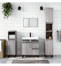 Armoire de bain sonoma gris...