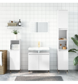 Armoire de bain blanc...