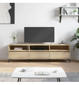 Meuble TV chêne sonoma...