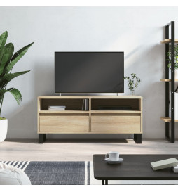 Meuble TV chêne sonoma...