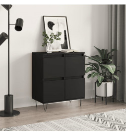 Buffet Noir 60x35x70 cm...