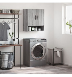 Armoire murale sonoma gris...