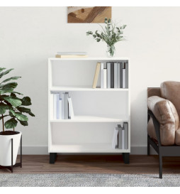 Armoire à étagères blanc...