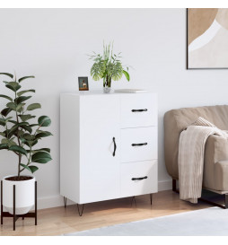 Buffet blanc 69,5x34x90 cm...