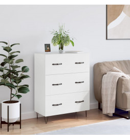 Buffet blanc 69,5x34x90 cm...