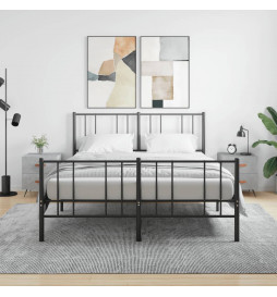 Tables de chevet 2pcs gris...