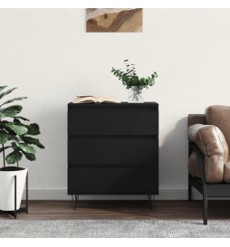Buffet Noir 60x35x70 cm...
