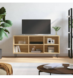 Meuble TV chêne sonoma...