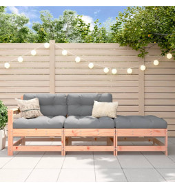 Salon de jardin 3 pcs avec...