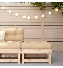 Repose-pied de jardin avec...