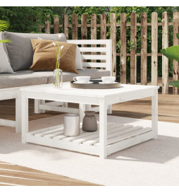 Table de jardin blanc...
