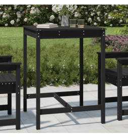 Table de jardin noir...