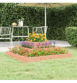 Jardinière 80x80x27 cm Bois...