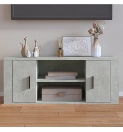 Meuble TV Gris béton...