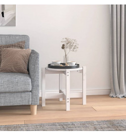 Table basse Blanc Ø 52,5x45...