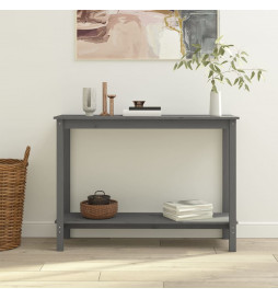 Table console Gris...