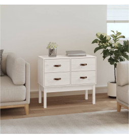Armoire console Blanc...