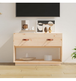 Meuble TV 90x40x60 cm Bois...