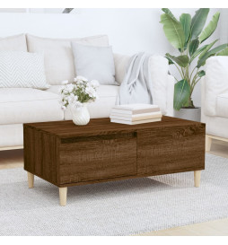 Table basse Chêne marron...