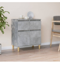 Buffet Gris béton 60x35x70...