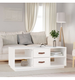Table basse Blanc 100x50x41...