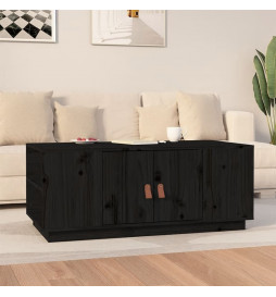 Table basse Noir 100x50x41...