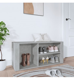Armoire à chaussures Gris...