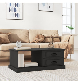 Table basse Noir 90x50x35...