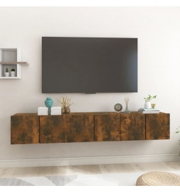 Meubles TV suspendus 3 pcs...