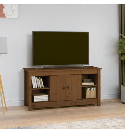 Meuble TV Marron miel...