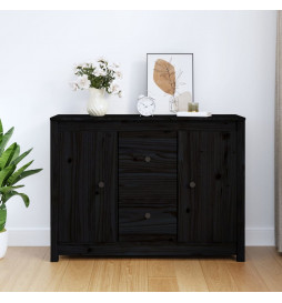 Buffet Noir 100x35x74 cm...