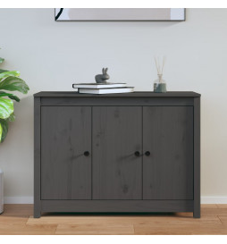 Buffet Gris 100x35x74 cm...