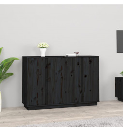 Buffet Noir 120x35x80 cm...