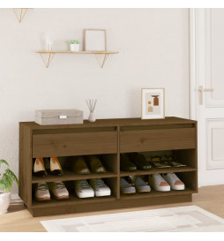 Armoire à chaussures Marron...