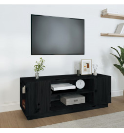 Meuble TV Noir 110x35x40,5...