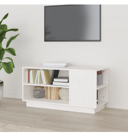 Meuble TV Blanc 80x35x40,5...
