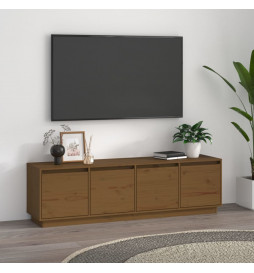 Meuble TV Marron miel...