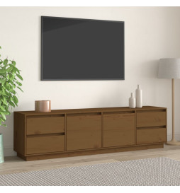 Meuble TV Marron miel...