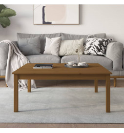 Table basse Marron miel...