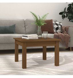 Table basse Marron miel...
