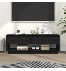 Meuble TV Noir 110,5x34x40...
