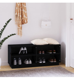 Armoire à chaussures Noir...