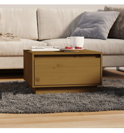 Table basse Marron miel...