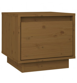 Table de chevet Marron miel...